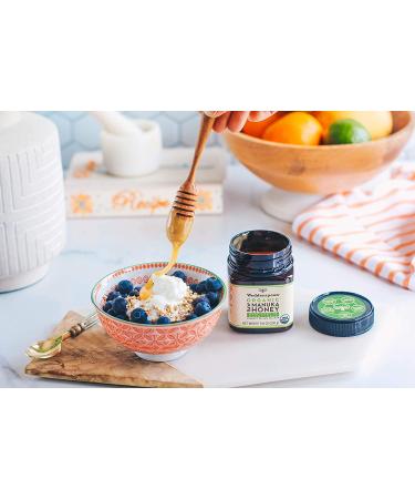 Buy Wedderspoon Organic Raw Manuka Honey KFactor 16 - 8.8 oz (250g) | Premium Health Benefits - Buy Online on SooperMarket.com