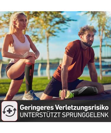 Core Gorimo Compression Stockings - Breathable Anti-Bubble Protection for Running & Jogging - Unisex 43-46 Black & White - Buy Online on SooperMarket.com