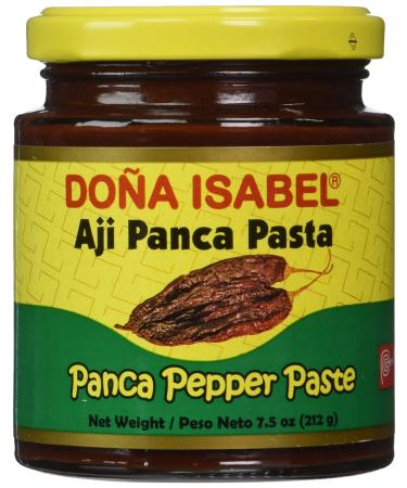 Doa Isabel Panca Especial Molido (Panca Pepper Paste) 7.5oz Single Bottle - Product of Peru