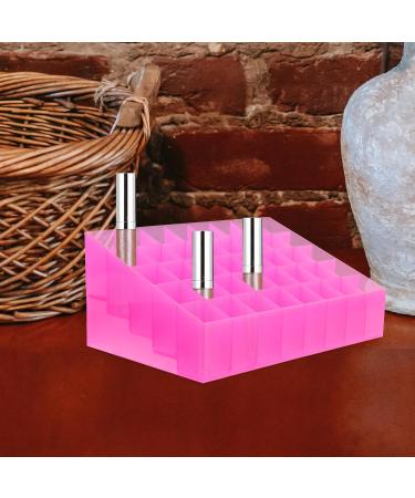 Shop Cabilock 40 Box Lipstick Holder - Pink Cosmetic Organizer & Jewelry Storage Case for International Shipping - Buy Online on SooperMarket.com