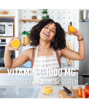 LEANFIT Vitamin C 1000mg 90 Tablets - To Fight a Cold Take This - Supports Immune Health & Provides Antioxidant Protection - Vegan Sugar-Free Non-GMO Gluten-Free - Buy Online on SooperMarket.com