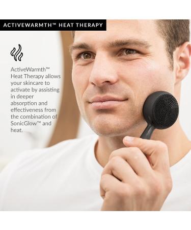 PMD Clean Pro OB: Silicone Brush & Obsidian Gemstone Massager for Clear, Youthful Skin - SonicGlow Vibration - Waterproof - Buy Online on SooperMarket.com