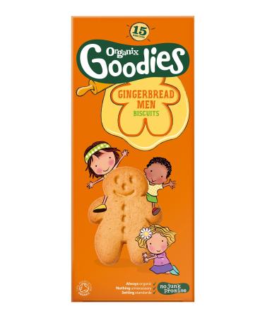Organix Goodies Organic Gingerbread Men 125g