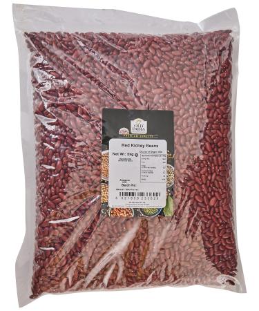 Old India Red Kidney Beans 5kg 5 kg (Pack of 1)