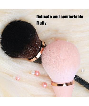 Professional Loose Powder Blush Brush - Soft Bristles Ergonomic Handle Strong Powder Grasping - Skin-Friendly Makeup Tool for Artists & Novices (Pink - Buy Online on SooperMarket.com