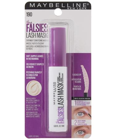 Maybelline New York Overnight Eyelash Conditioner with Shea Butter and Argan Oil - Falsies Lash Mask, 0.33 Fl Oz - Buy Online on SooperMarket.com