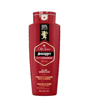 Old Spice Men's Body Wash Swagger Scent of Confidence 709 ml Cedar