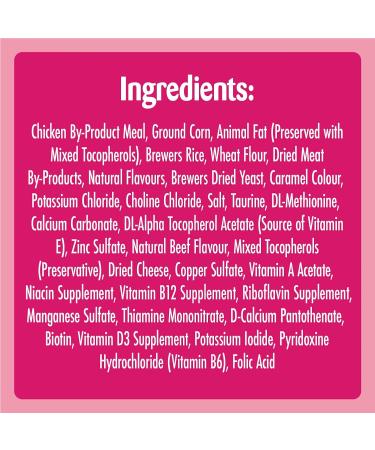 TEMPTATIONS Adult Cat Treats Hearty Beef Flavour 454g Tub Cat Treats Beef 454 g (Pack of 1) - Buy Online on SooperMarket.com
