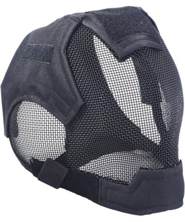 JustBBGuns Airsoft Full Face and Ear Protection Fencing Mask - Buy Online on SooperMarket.com