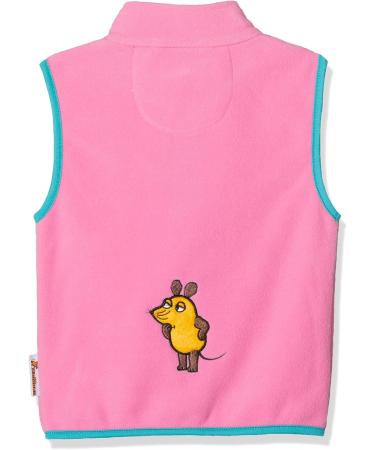 Playshoes Unisex Kid's Fleece Weste Outdoor Top 98 Pink - The Mouse - Buy Online on SooperMarket.com