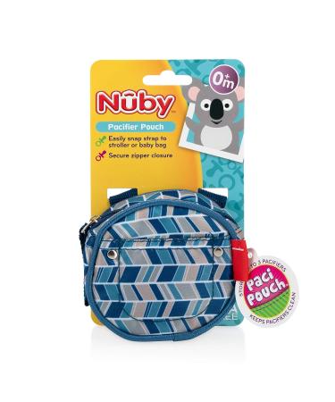 Nuby Pacifier Hygienic Paci-Pouch Combo for Travel - Set of 3 | Convenient Pacifier Storage Solution - Buy Online on SooperMarket.com