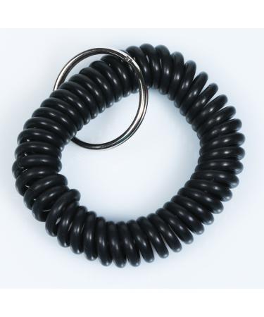 Karen Pryor Spiral Bracelet - Rainbow Colors - Wrist Coil (black)