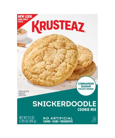 Krusteaz Snickerdoodle Cookie Mix, 17.5 Ounce (Pack of 12)