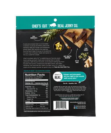 Chef's Cut Tender Steak Jerky - Asian Teriyaki Flavor, 2.5 Ounce - High Protein Snack - Buy Online on SooperMarket.com