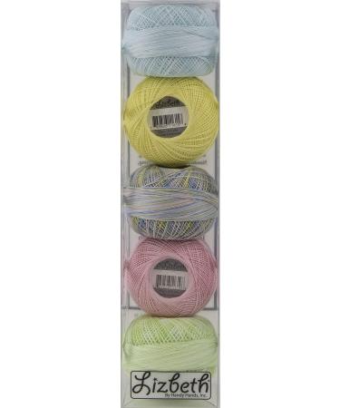 Handy Hands Lizbeth ASST Pack 10 Pastel Assortment 5/Pkg