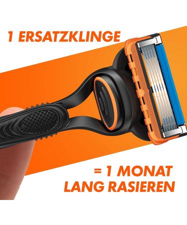 Buy Gillette Fusion 5 Razor Blades - 18 Replacement Blades for Men | Made in Germany - Best for Wet Razors - Buy Online on SooperMarket.com