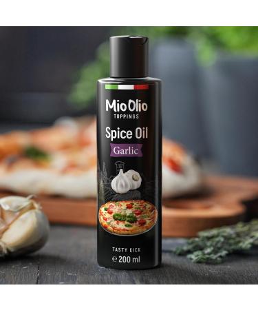 3 Garlic Spice Oil 200ml | Perfect for Pizza Pasta Meat & Vegetables | No Artificial Flavors No Palm Fat - International Shipping - Buy Online on SooperMarket.com