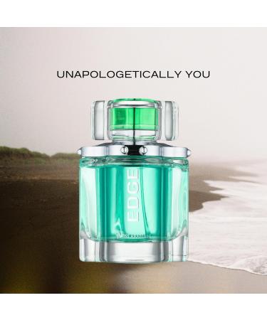 Swiss Arabian EDGE Men Eau de Parfum 100mL | Clean Citrusy and Shower Fresh | Lemon Lavender Mint Cinnamon Cardamom Cedarwood Patchouli Sandalwood | by Oud Perfume Artisan Cologne Spray - Buy Online on SooperMarket.com