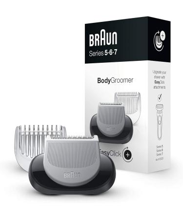 Buy Braun Series 5 Electric Shaver Replacement Shear & EasyClick Bodygroomer Attachment Compatible with Series 5 6 & 7 | International Shipping Available - Buy Online on SooperMarket.com