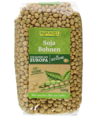 Rapunzel Soybeans pack of 2 (2 x 500 g) - Organic 500 g (pack of 2)