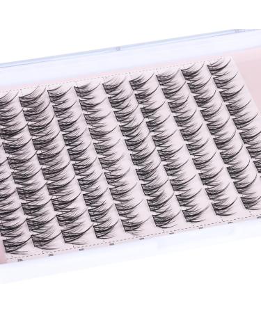D.I.Y. Wispy D Curl Eyelash Extension Kit - 63Pcs Cluster Lashes with Waterproof Bond & Seal, Tweezers Included | Goddvenus G-manga - Buy Online on SooperMarket.com