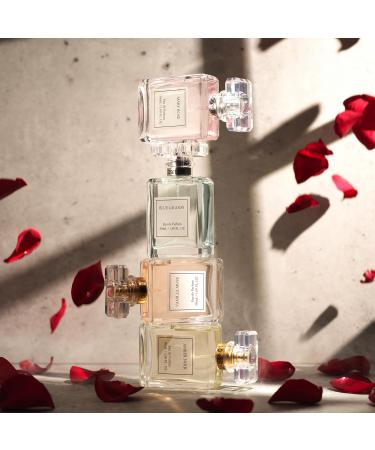 Valentines Gifts for Women Perfume for Women Women's Perfume Gift Set - 4pc Sampler With Vanilla Musk Amber Noir Blue Lagoon & Mary Rose Fragrances - Large Bottle of Floral Parfum Made in France White Set - Buy Online on SooperMarket.com