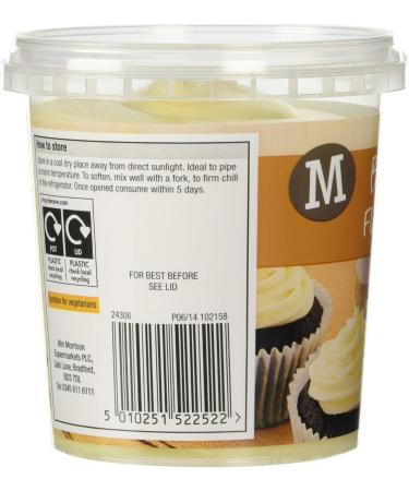 Morrisons Vanilla Frosting 400g - Buy Online on SooperMarket.com
