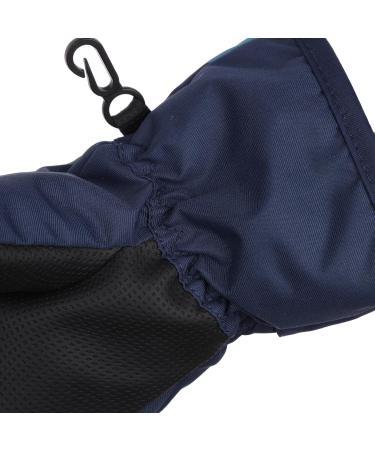 FAYHIJUN Waterproof Kids Mittens - Thermal Fleece Lined Winter Gloves for Age 4-6 Boys Girls - Navy Blue - Ideal for Skiing, Snowboarding, and Outdoor Activities - Buy Online on SooperMarket.com