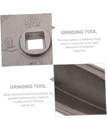 KALLORY Chinese Medicine 1pc Iron Medicine Roller Clinic Grinding Tool Manual Medicine Rubbing Tool Rug Roller Carpet Corporate - Buy Online on SooperMarket.com