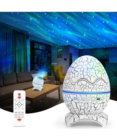 LED starry sky Projector Galaxy Planetarium with remote control night light Northern Light with Bluetooth speakers aurora effects white noise and stars for children adult decorations
