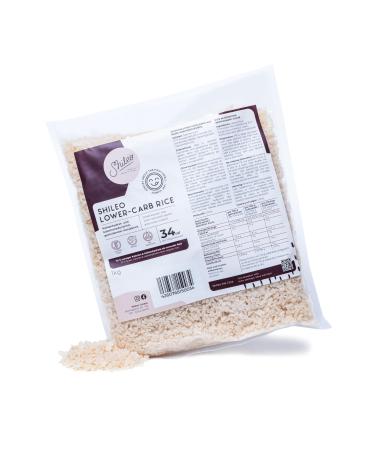 Shileo konjak rice dried 1kg |Energy -reduced Lower Carb Shirataki Konjakreis |Konjak rice (almost) without carbohydrates for a conscious low-carb ketogenic diet