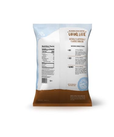 Big Train Caramel Latte Blended Ice Coffee Beverage Mix, 3.5 lb (Pack of 1) - Buy Online on SooperMarket.com
