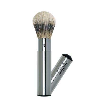 Da Vinci TRAVEL SHAVING BRUSH badger hair silvertip 18 mm Handmade in Germany 1 piece