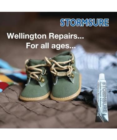Wellington Boot Repair Kit - Khaki - Industry Wellie glue Sole Repair Heel Repair Boot Repair - Stormsure PU Adhesive Waterproof Permanent Durable Flexible - Buy Online on SooperMarket.com