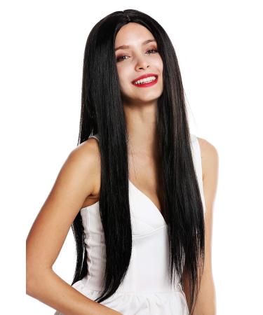 WIG ME UP K9293L-2 Long Straight Black-Brown Ladies Wig | Stylish Middle Parting Wig for All Occasions - Buy Online on SooperMarket.com