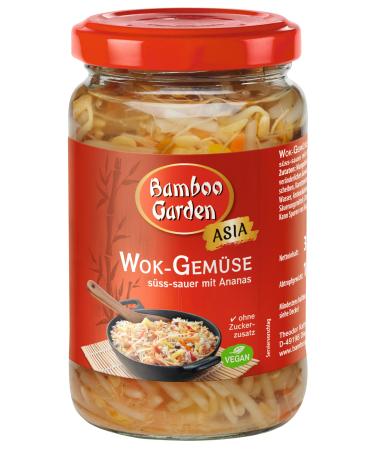 Bamboo Garden Wok Vegetables sweet and sour 330 g drained weight 180 g (packaging design may vary) Sweet and sour 330 g (1 pack)