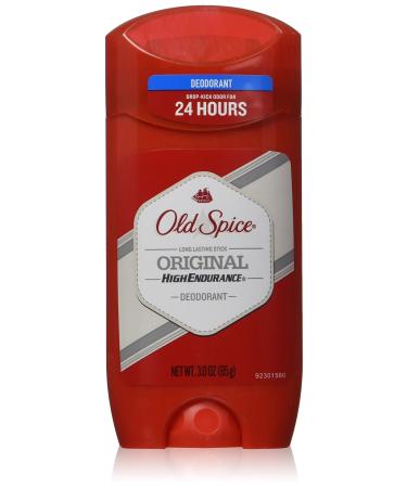 Old Spice High Endurance Original Scent Deodorant for Men - 3 Ounce / 85g 3 Pack