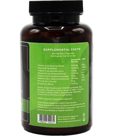Buy Gold Series Biotin Hair Vitamins - Supports Hair Skin & Nails with Collagen | 120 Capsules for Men & Women - Best Supplement - Buy Online on SooperMarket.com