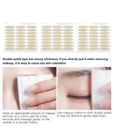 ZJchao Eyelid Tape 240 Pairs - Double Lift Strip Stickers for Saggy Hooded Droopy Mono-Eyelids - Buy Online on SooperMarket.com