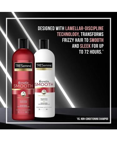 TRESemm Keratin Smooth Conditioner - 20 oz - Hydrating Formula for Sleek, Smooth, and Shiny Hair - Buy Online on SooperMarket.com
