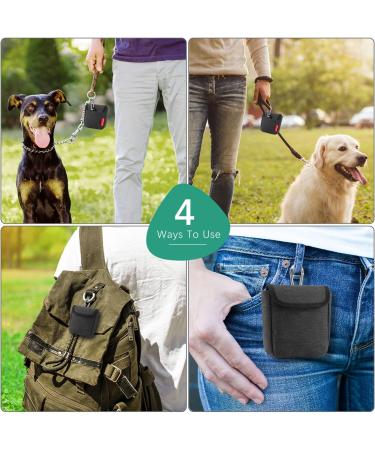 AEMIAO Dog Treat Pouch - Small Magnetic Closure Training Bag for Pet Puppy Walking - Includes Carabiner - Grey - Buy Online on SooperMarket.com