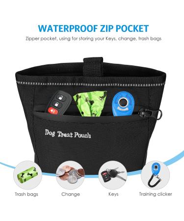 BriFit Dog Treats - Premium Dog Training Feed Bag Waterproof Snack Bags with Adjustable Belt & Magnetic Lock 17.5 x 13.6 x 8 cm - International Shipping - Buy Online on SooperMarket.com