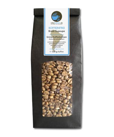 Decaf Green Coffee Arabica Brasil Guaxupe (raw Coffee Beans Without Caffeine 500g)
