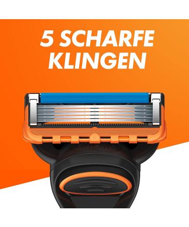 Gillette Fusion5 Power Wet Razor for Men - 5-Blade System + Extra Blade - Perfect Gift for Him - Buy Online on SooperMarket.com