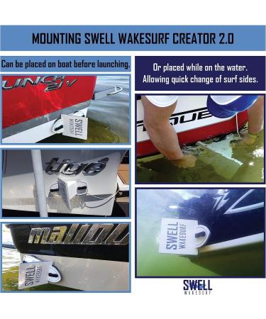 Efficient: SWELL Wakesurf Creator 2.0 - Wave Shaper for Surfing - Durable & Floating - Buy Online on SooperMarket.com