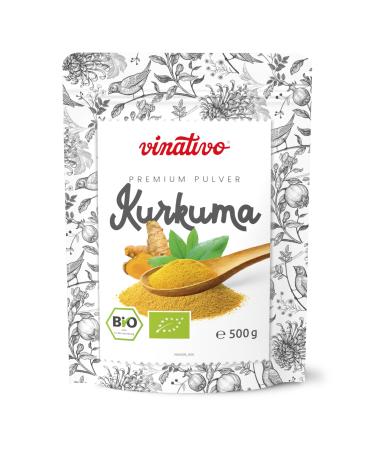 vinativo Turmeric Powder ORGANIC 500g organic raw food quality natural curcumin turmeric powder ground turmeric organic quality
