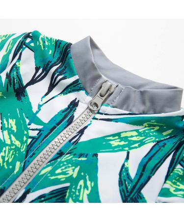 Baby Boy Sunsuit UPF 50+ All in One Swimwear Set with Sun Hat - Green 18-24 Months - Buy Online on SooperMarket.com