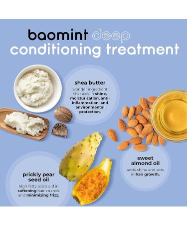 Adwoa Beauty Baomint Deep Conditioning Treatment 16oz - Intense Hydration for Hair - Buy Online on SooperMarket.com