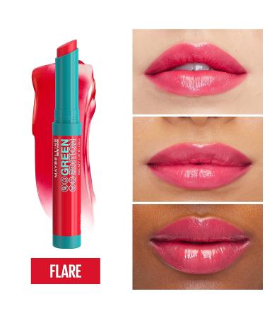 Maybelline Green Edition Balmy Lip Blush in Flare Red Pink - 1 Count - Buy Online on SooperMarket.com