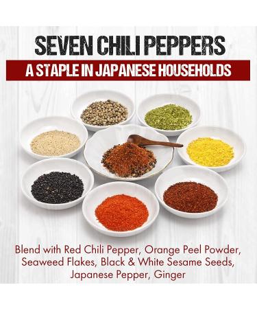 Fusion Select 6 Oz Shichimi Togarashi Seasoning - Japanese 7 Spice & Chili Powder - Buy Online on SooperMarket.com
